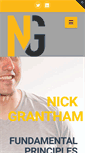 Mobile Screenshot of nickgrantham.com
